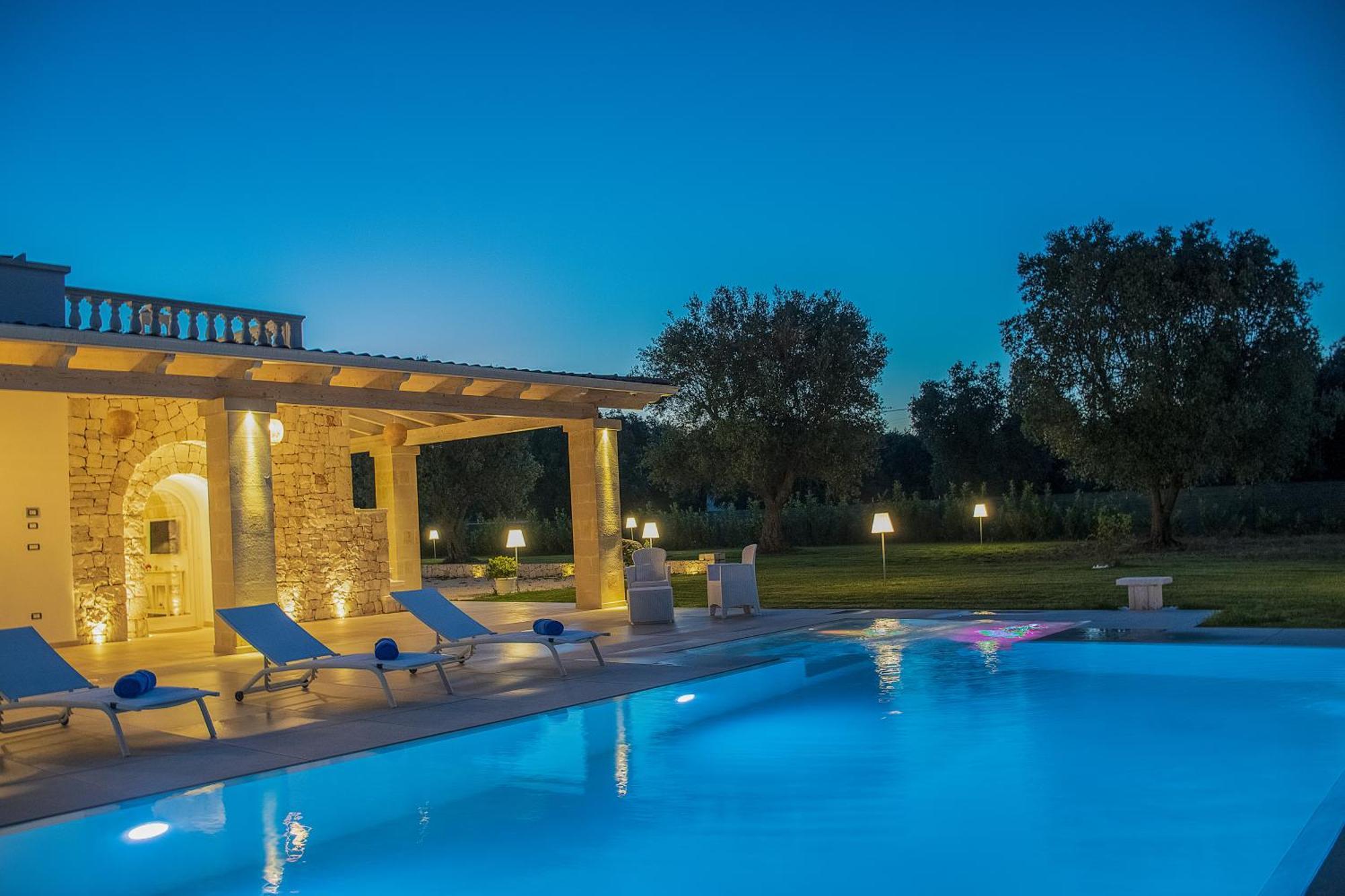 La Carezza Del Sole - Private Villa Francavilla Fontana Kültér fotó