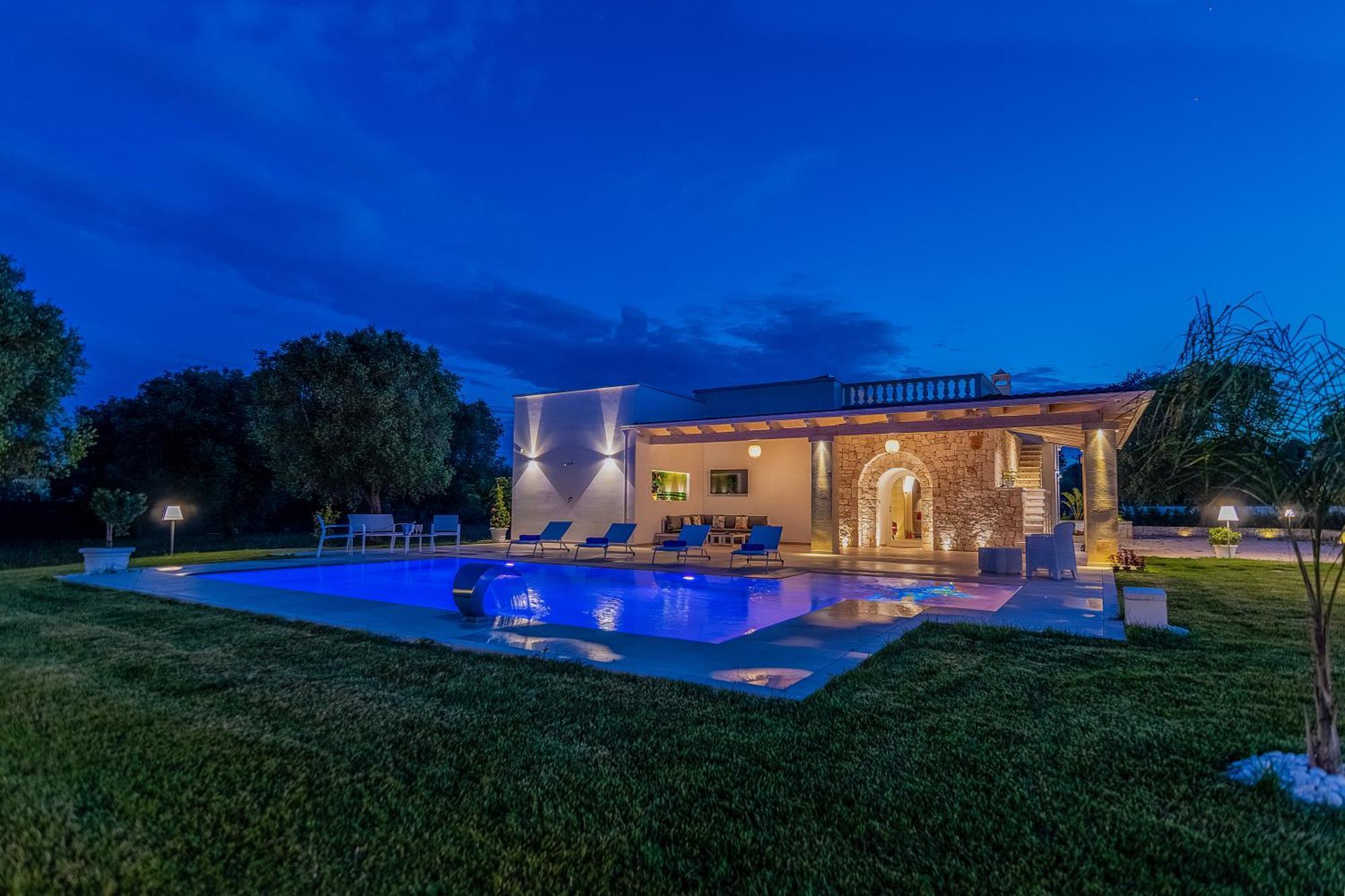 La Carezza Del Sole - Private Villa Francavilla Fontana Kültér fotó
