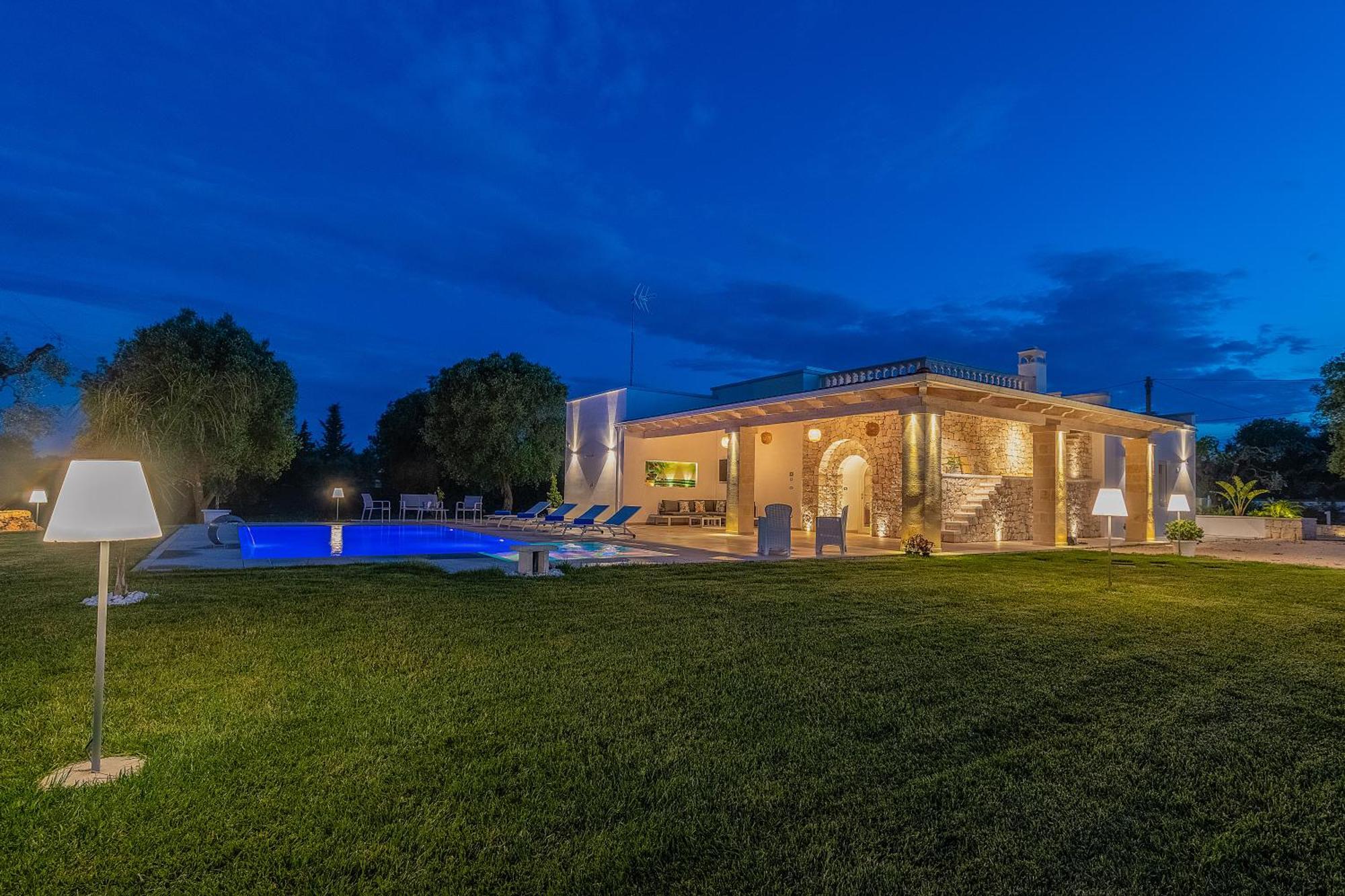 La Carezza Del Sole - Private Villa Francavilla Fontana Kültér fotó