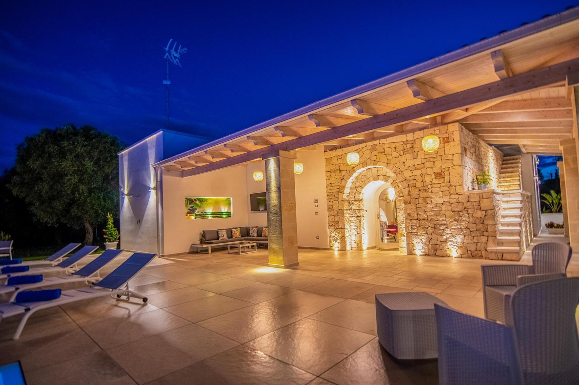 La Carezza Del Sole - Private Villa Francavilla Fontana Kültér fotó