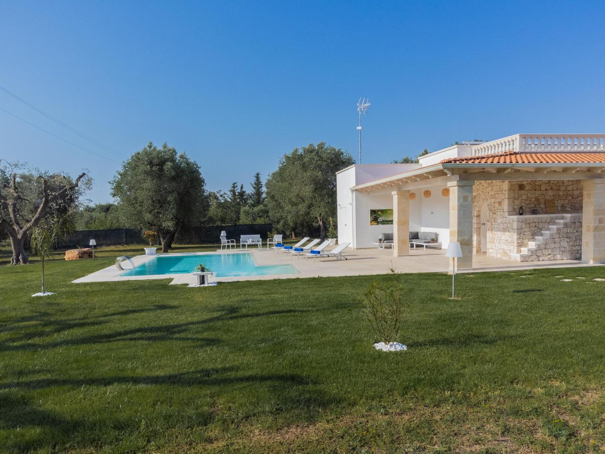 La Carezza Del Sole - Private Villa Francavilla Fontana Kültér fotó