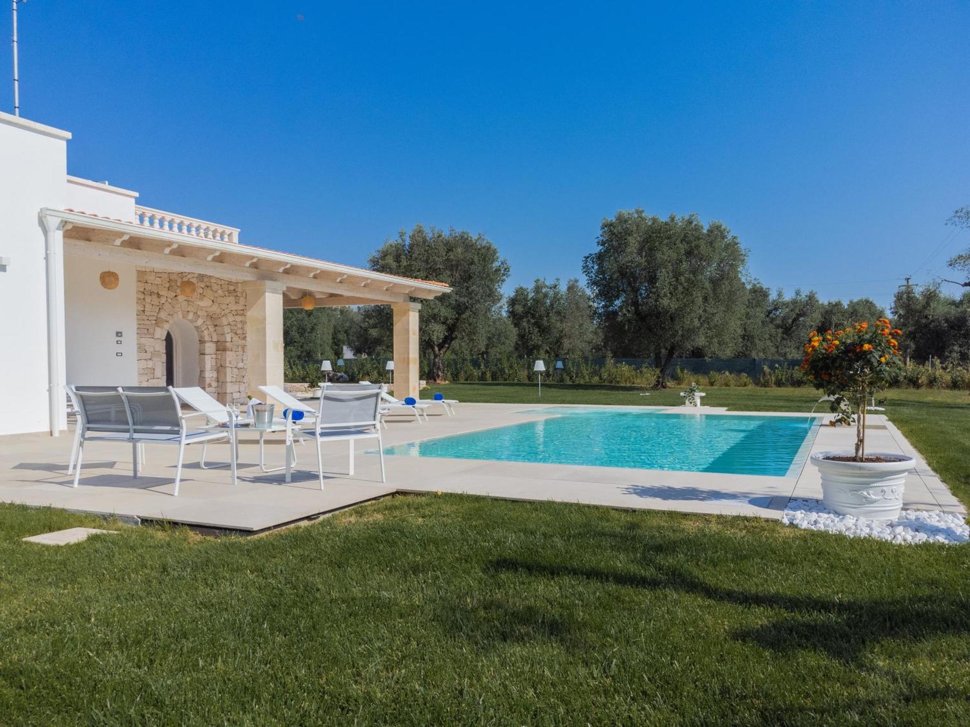 La Carezza Del Sole - Private Villa Francavilla Fontana Kültér fotó